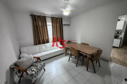 Apartamento com 2 dormitórios à venda, 70 m² por R$ 450.000,00 - Boqueirão - Praia Grande/SP
