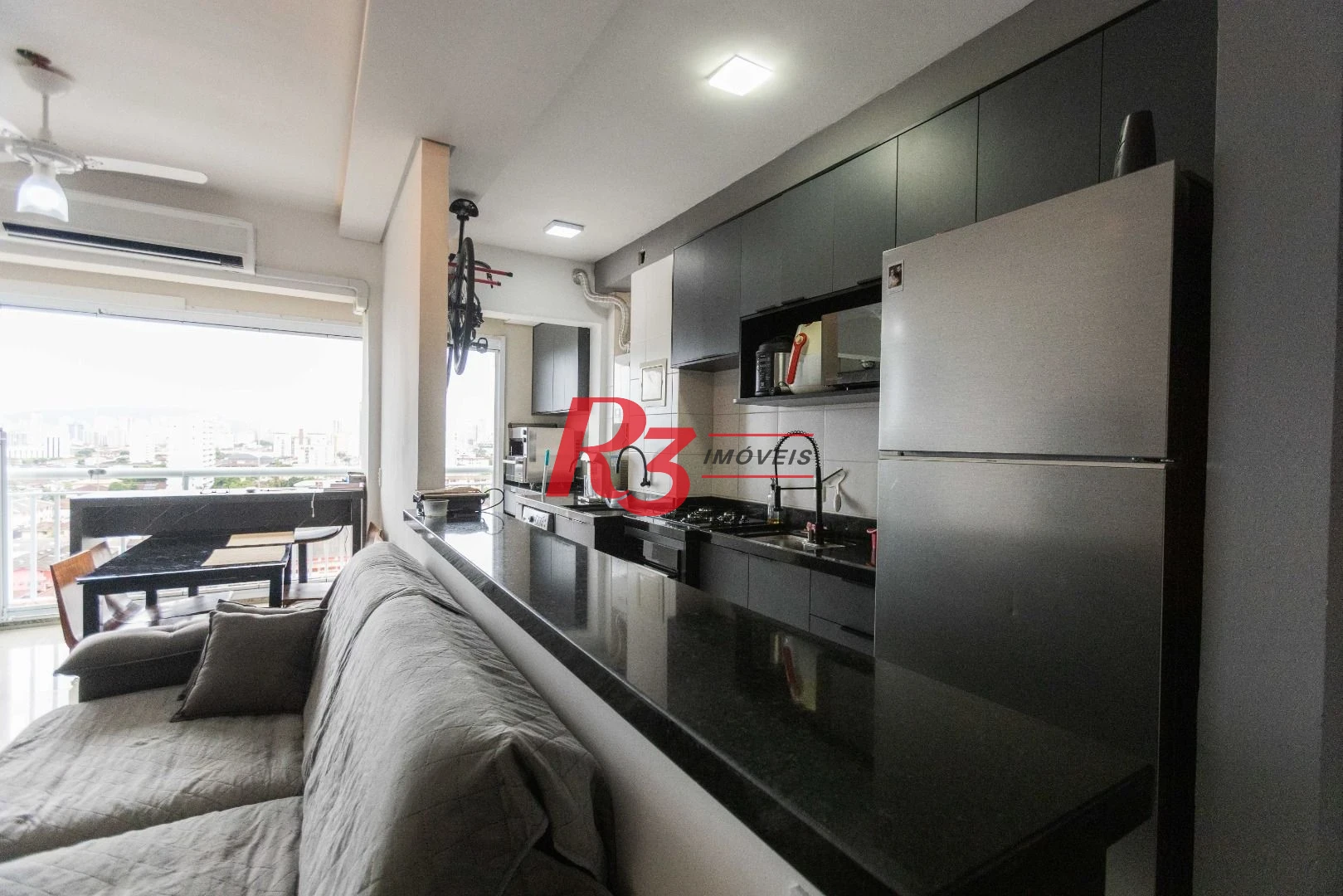 Apartamento à venda, 52 m² por R$ 450.000,00 - Vila Matias - Santos/SP