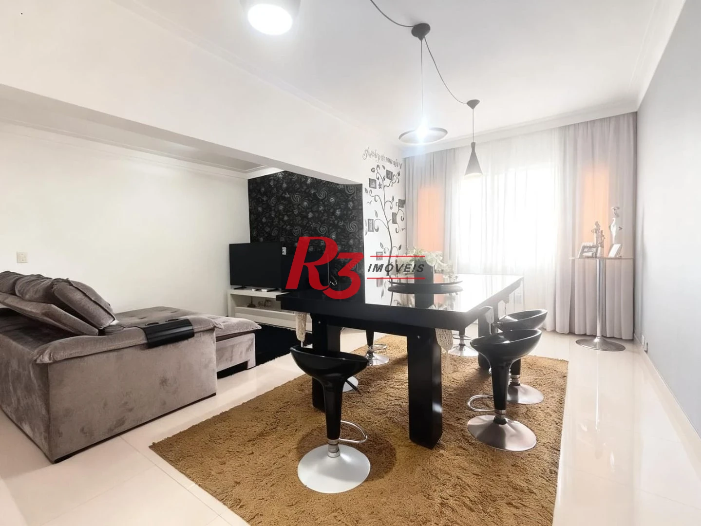 Apartamento à venda, 120 m² por R$ 546.000,00 - Marapé - Santos/SP