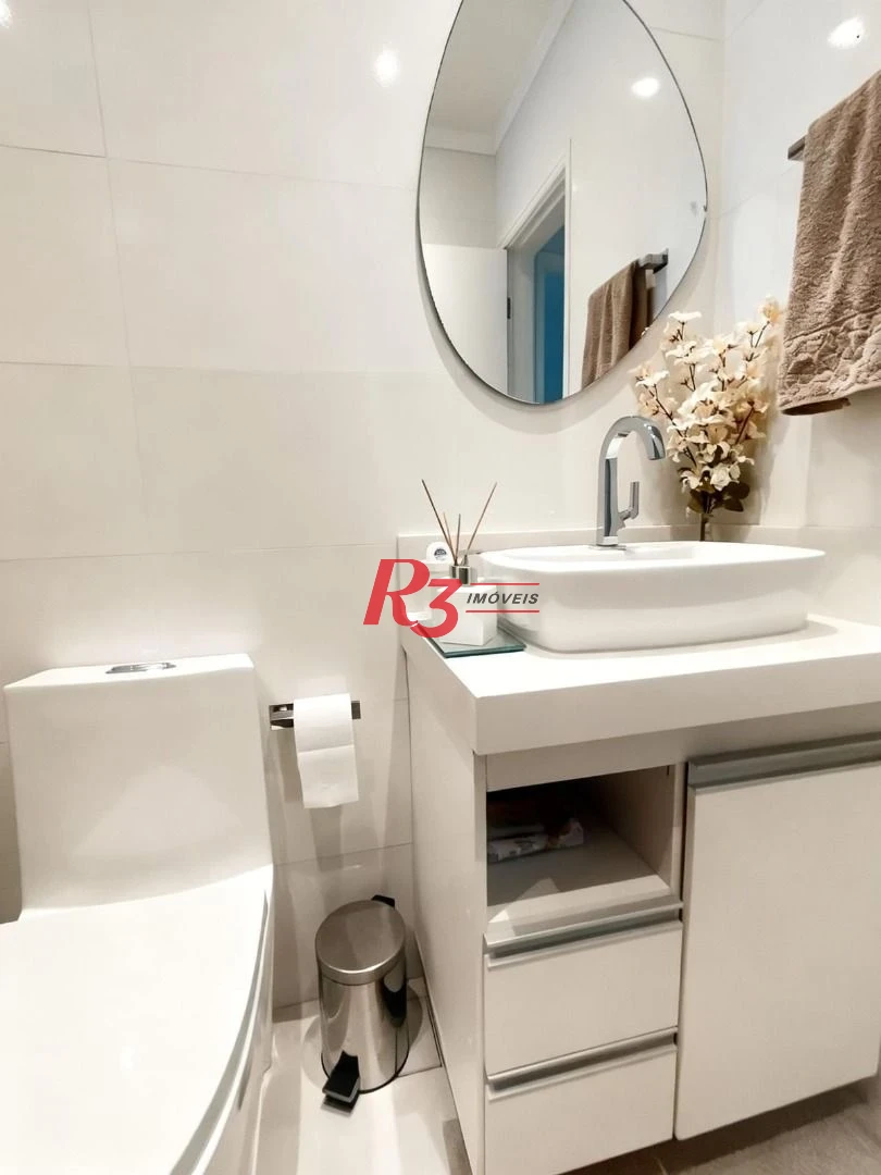 Apartamento à venda, 120 m² por R$ 546.000,00 - Marapé - Santos/SP