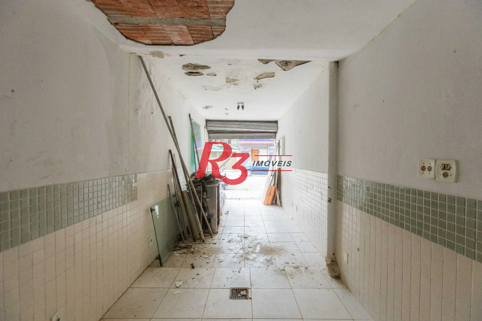 Loja para alugar, 19 m² por R$ 3.000,00/mês - Macuco - Santos/SP