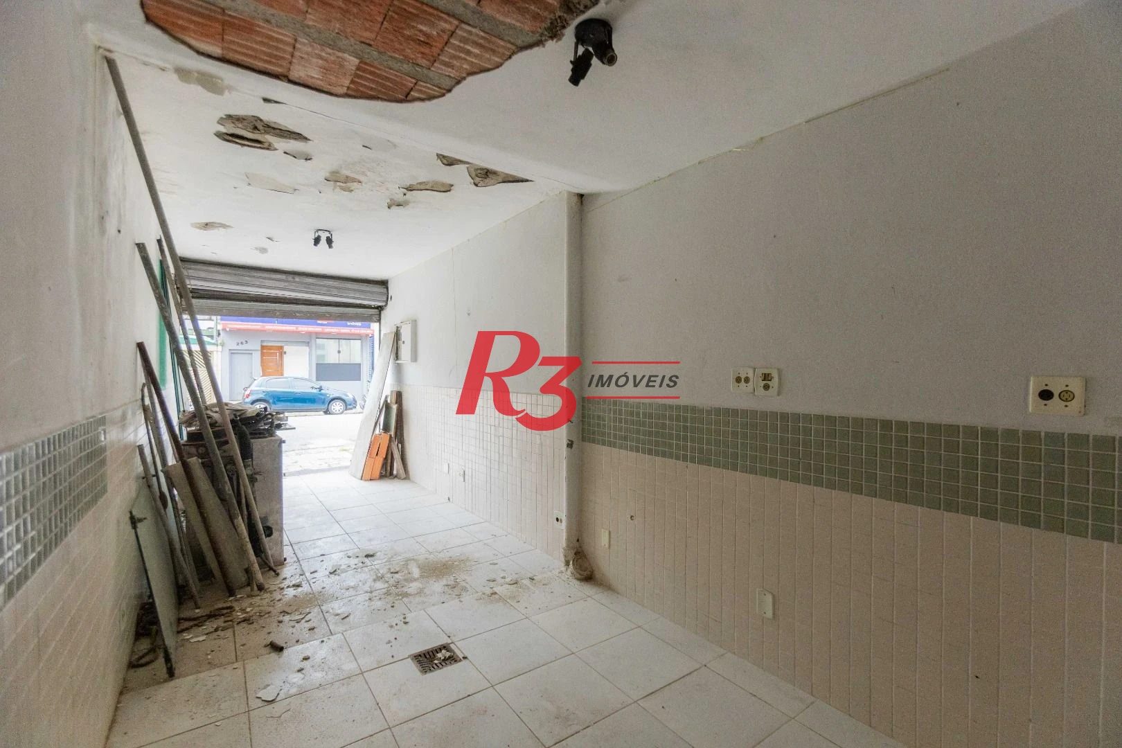 Loja para alugar, 19 m² por R$ 3.000,00/mês - Macuco - Santos/SP