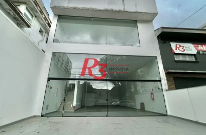 Loja para alugar, 197 m² por R$ 19.872,00/mês - Marapé - Santos/SP