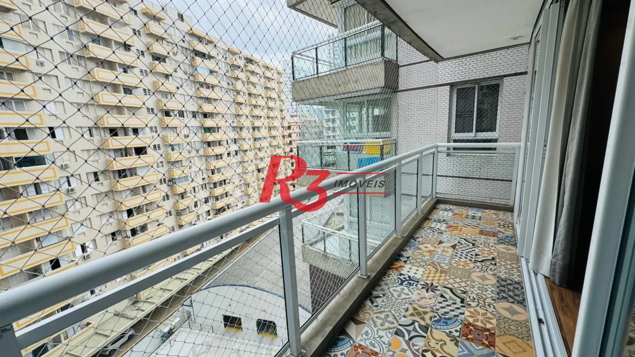 Apartamento para alugar, 54 m² por R$ 5.500,02/mês - Pompéia - Santos/SP