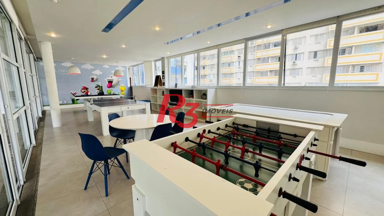 Apartamento para alugar, 54 m² por R$ 5.500,02/mês - Pompéia - Santos/SP