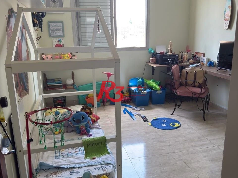 Apartamento à venda, 111 m² por R$ 695.000,00 - Gonzaga - Santos/SP