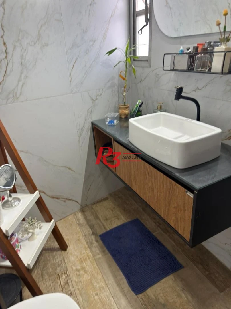 Apartamento à venda, 111 m² por R$ 695.000,00 - Gonzaga - Santos/SP