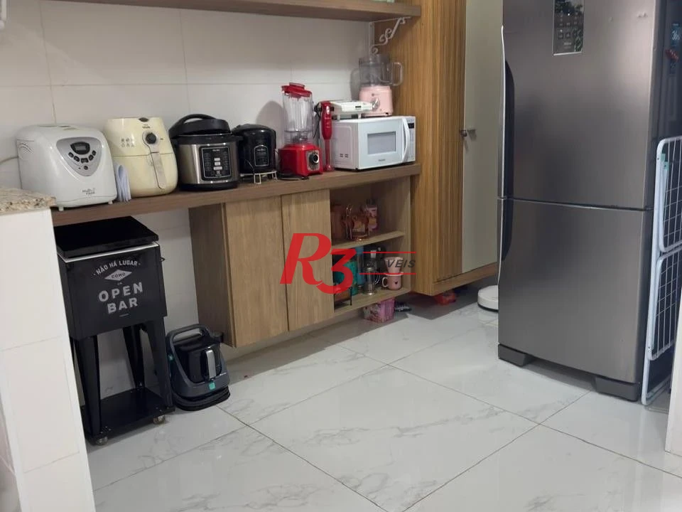 Apartamento à venda, 111 m² por R$ 695.000,00 - Gonzaga - Santos/SP