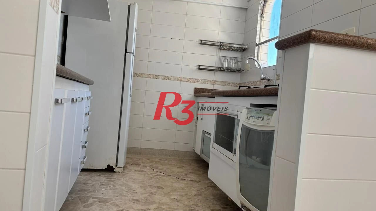 Apartamento com 3 dormitórios para alugar, 120 m² por R$ 9.310,00/mês - Ponta da Praia - Santos/SP