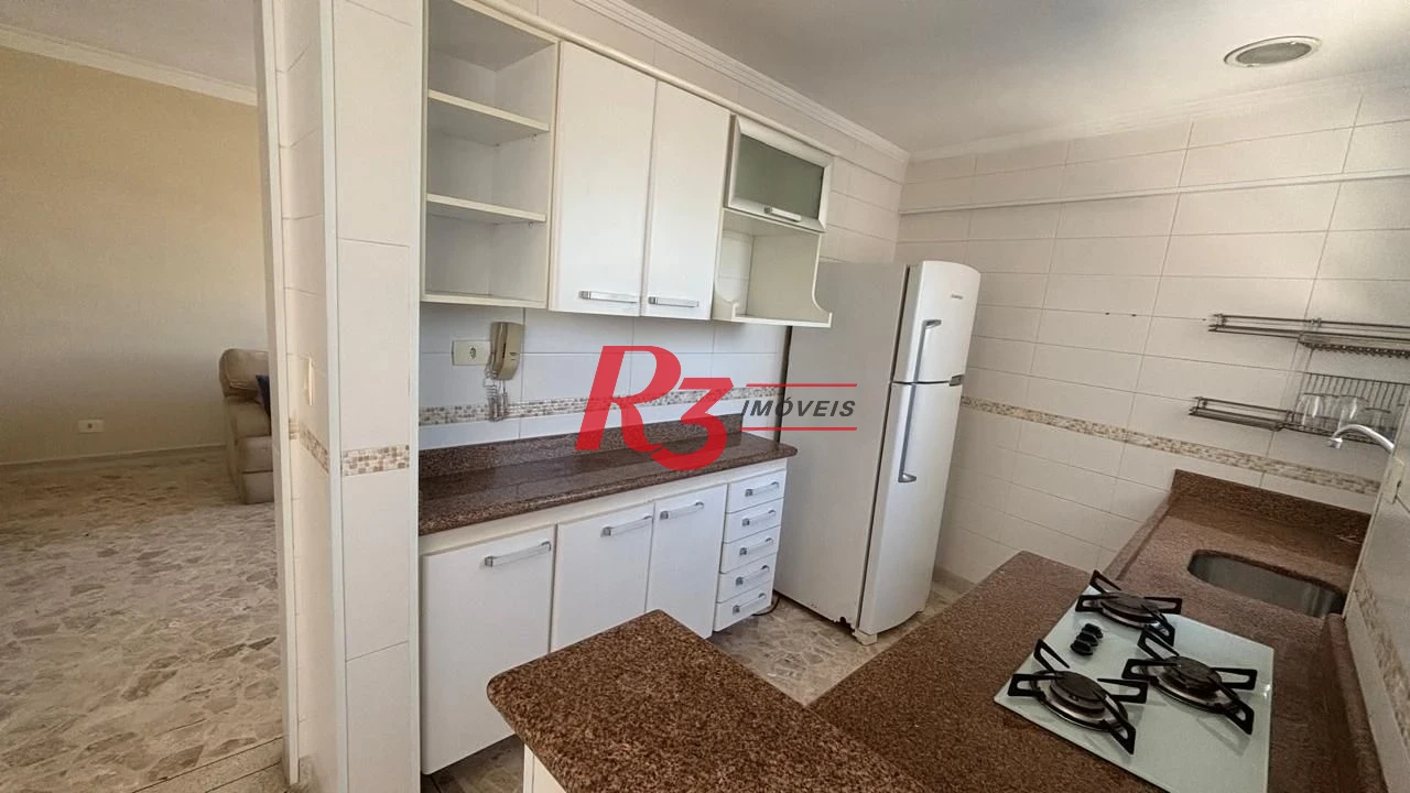 Apartamento com 3 dormitórios para alugar, 120 m² por R$ 9.310,00/mês - Ponta da Praia - Santos/SP