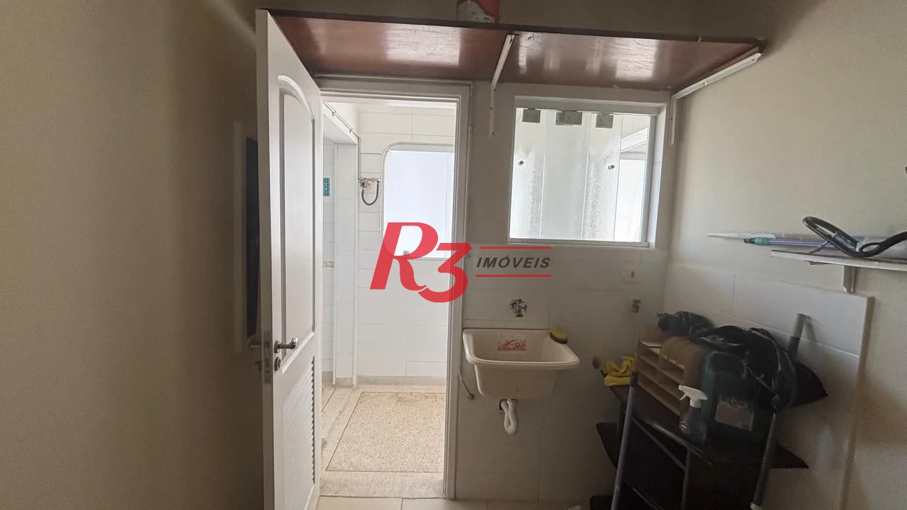 Apartamento com 3 dormitórios para alugar, 120 m² por R$ 9.310,00/mês - Ponta da Praia - Santos/SP