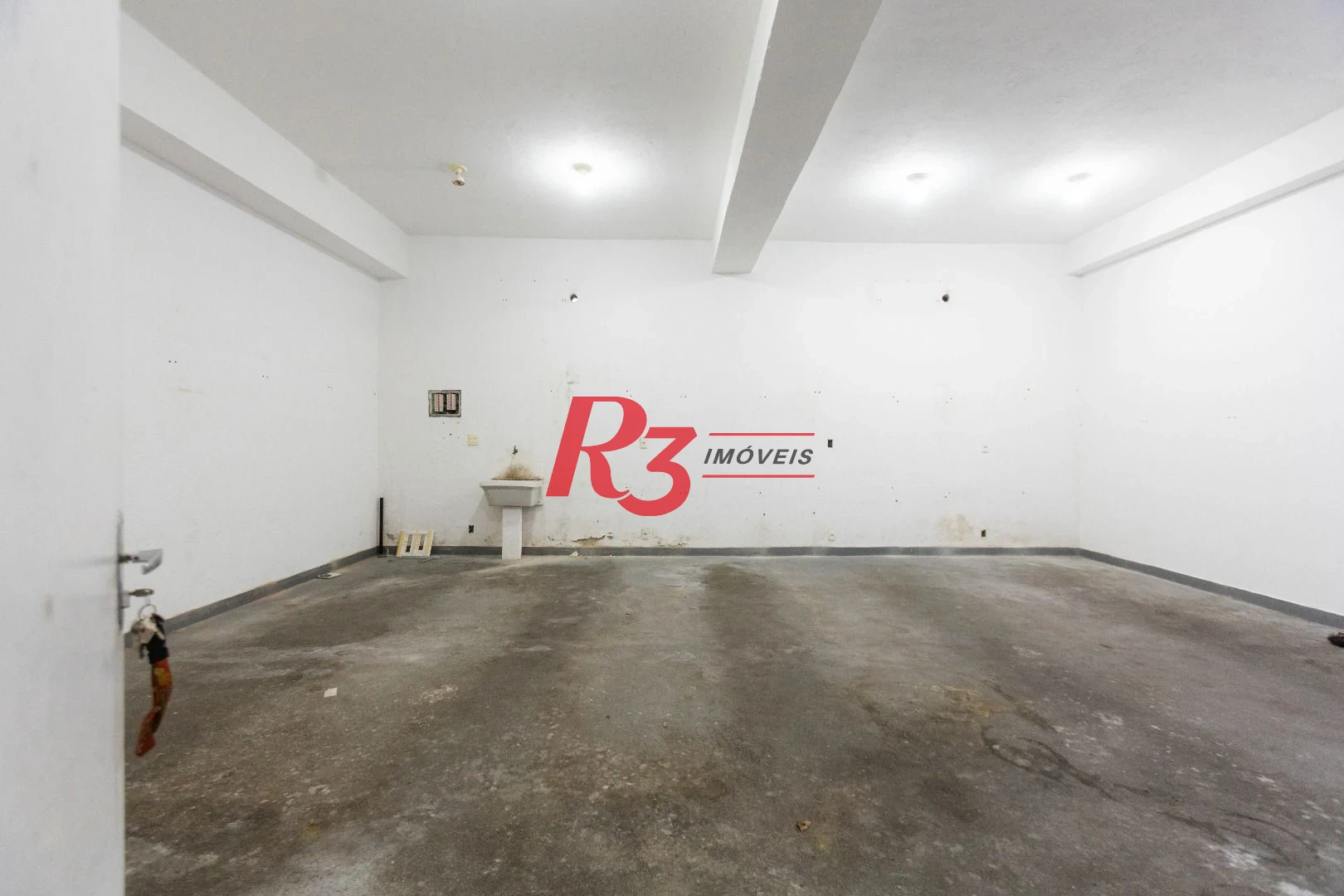 Terreno para alugar, 470 m² por R$ 13.450,00/mês - Macuco - Santos/SP