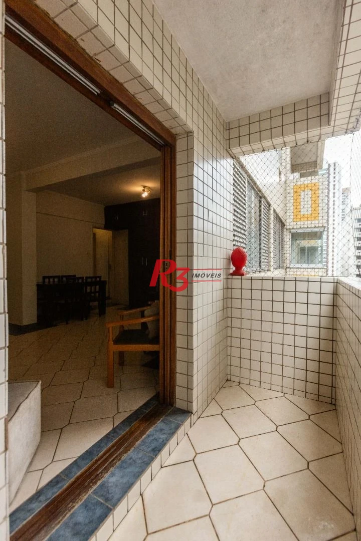 Apartamento para alugar, 100 m² por R$ 4.500,02/mês - José Menino - Santos/SP