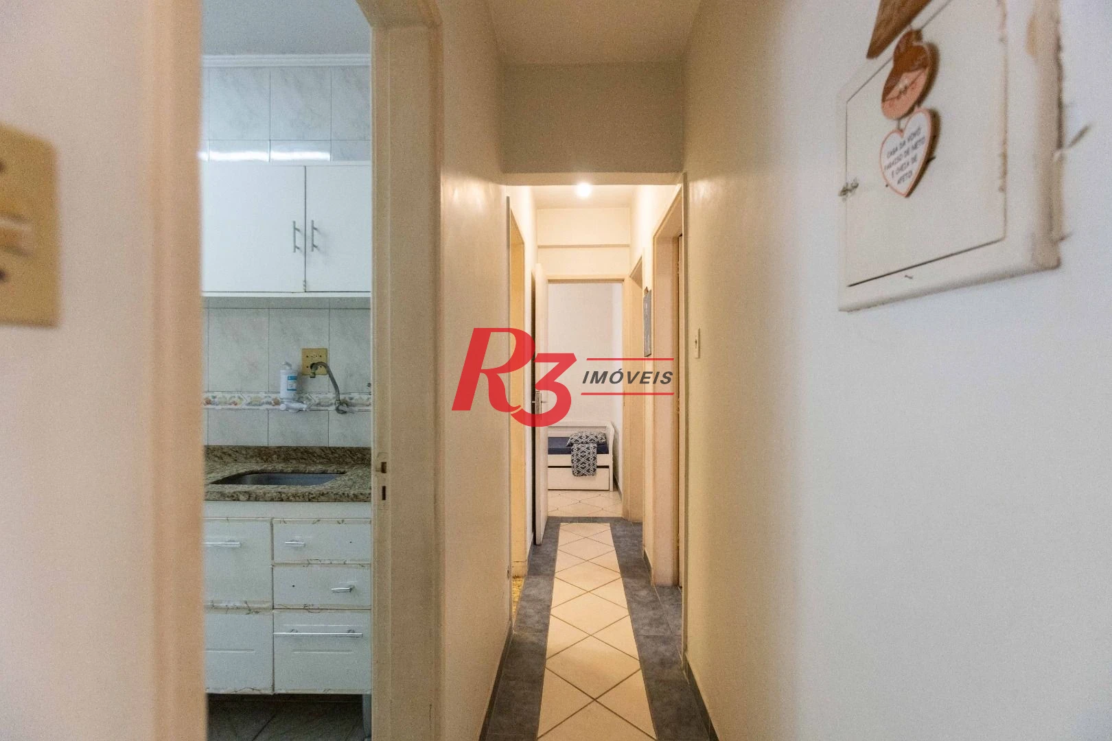 Apartamento para alugar, 100 m² por R$ 4.500,02/mês - José Menino - Santos/SP