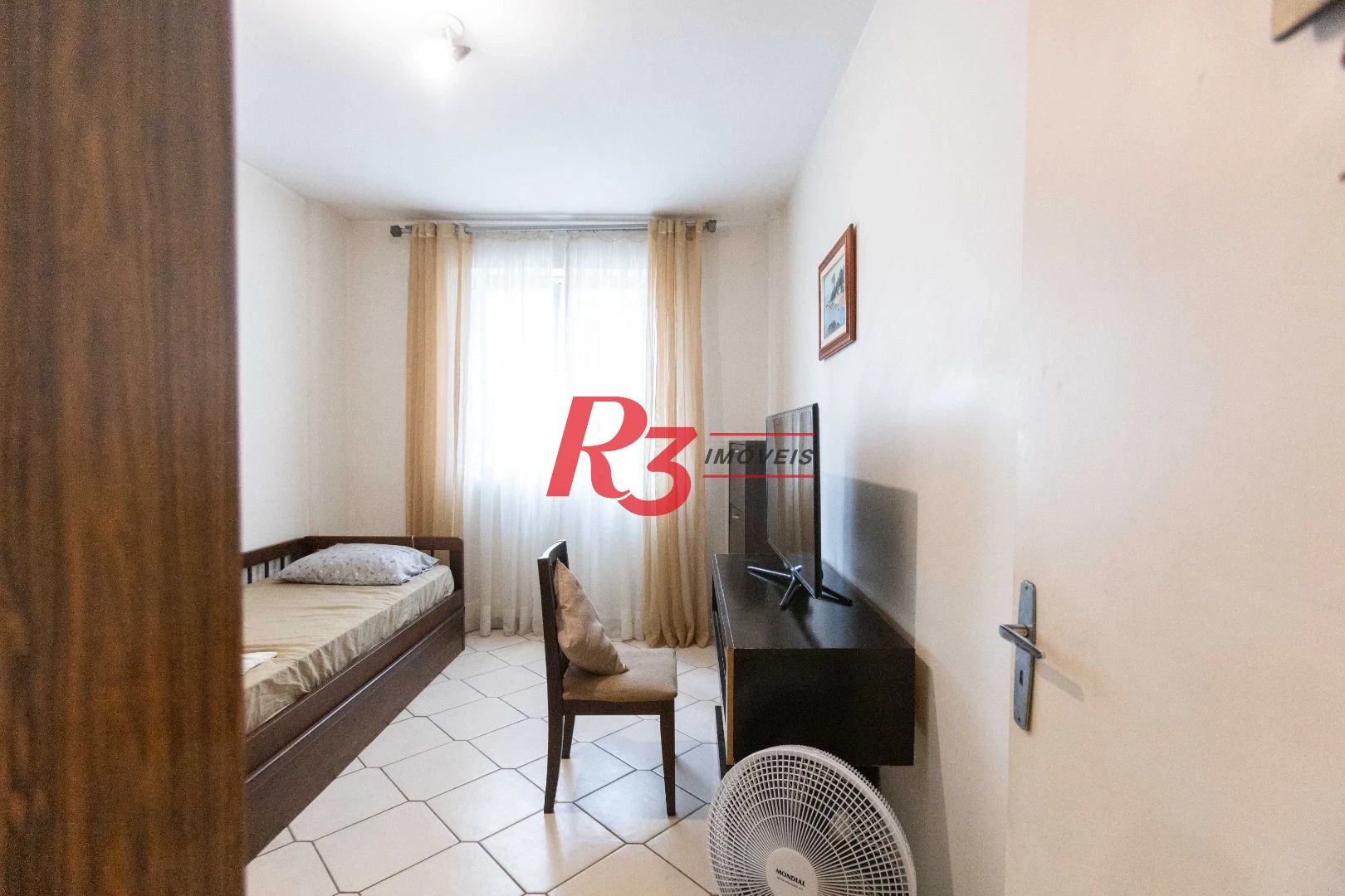 Apartamento para alugar, 100 m² por R$ 4.500,02/mês - José Menino - Santos/SP