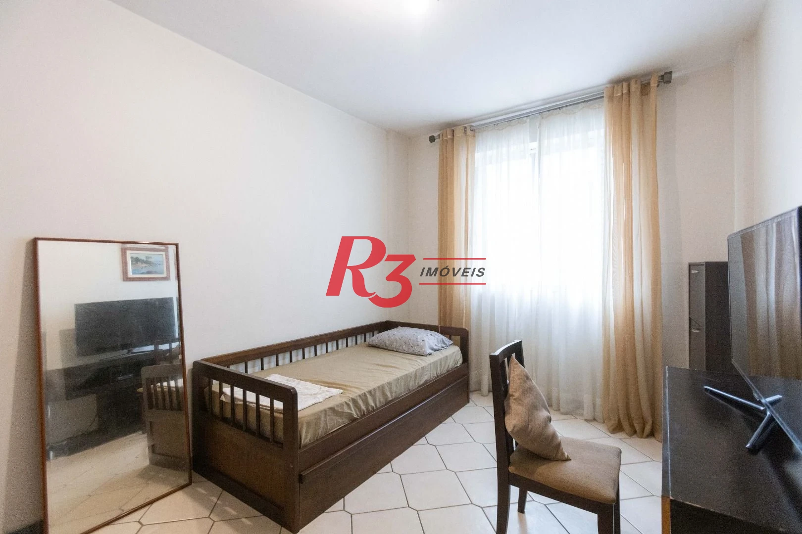 Apartamento para alugar, 100 m² por R$ 4.500,02/mês - José Menino - Santos/SP