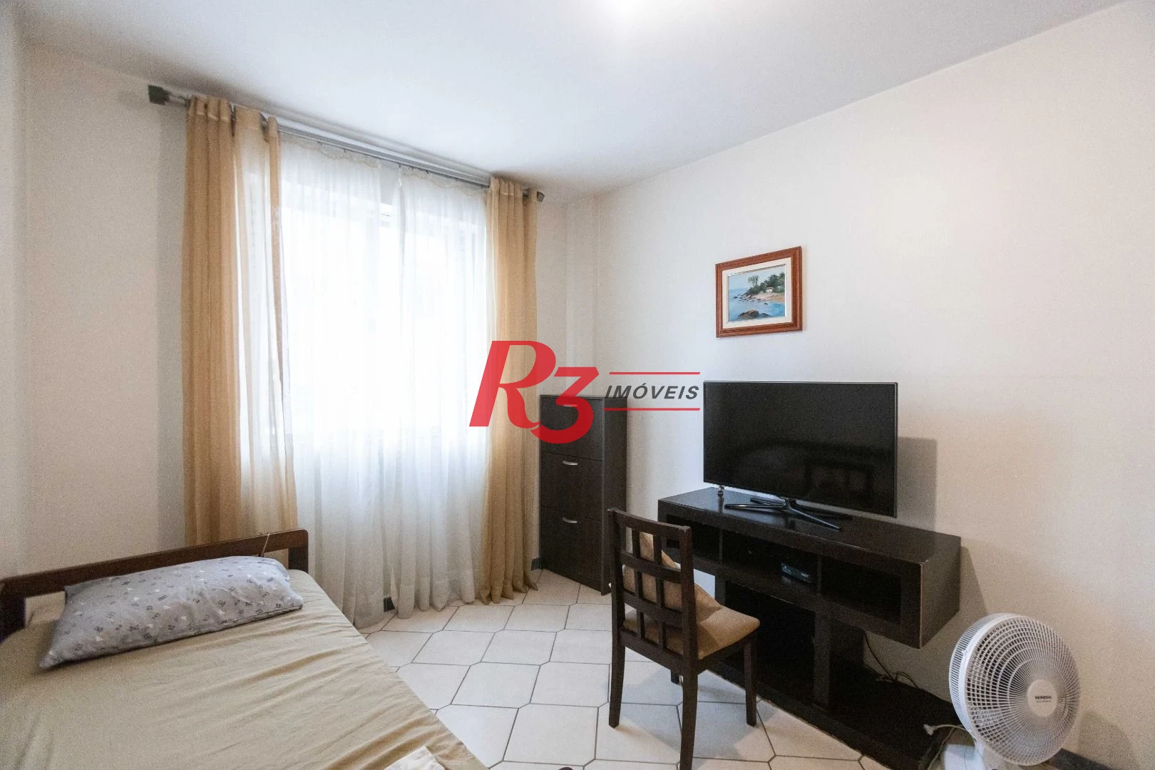 Apartamento para alugar, 100 m² por R$ 4.500,02/mês - José Menino - Santos/SP
