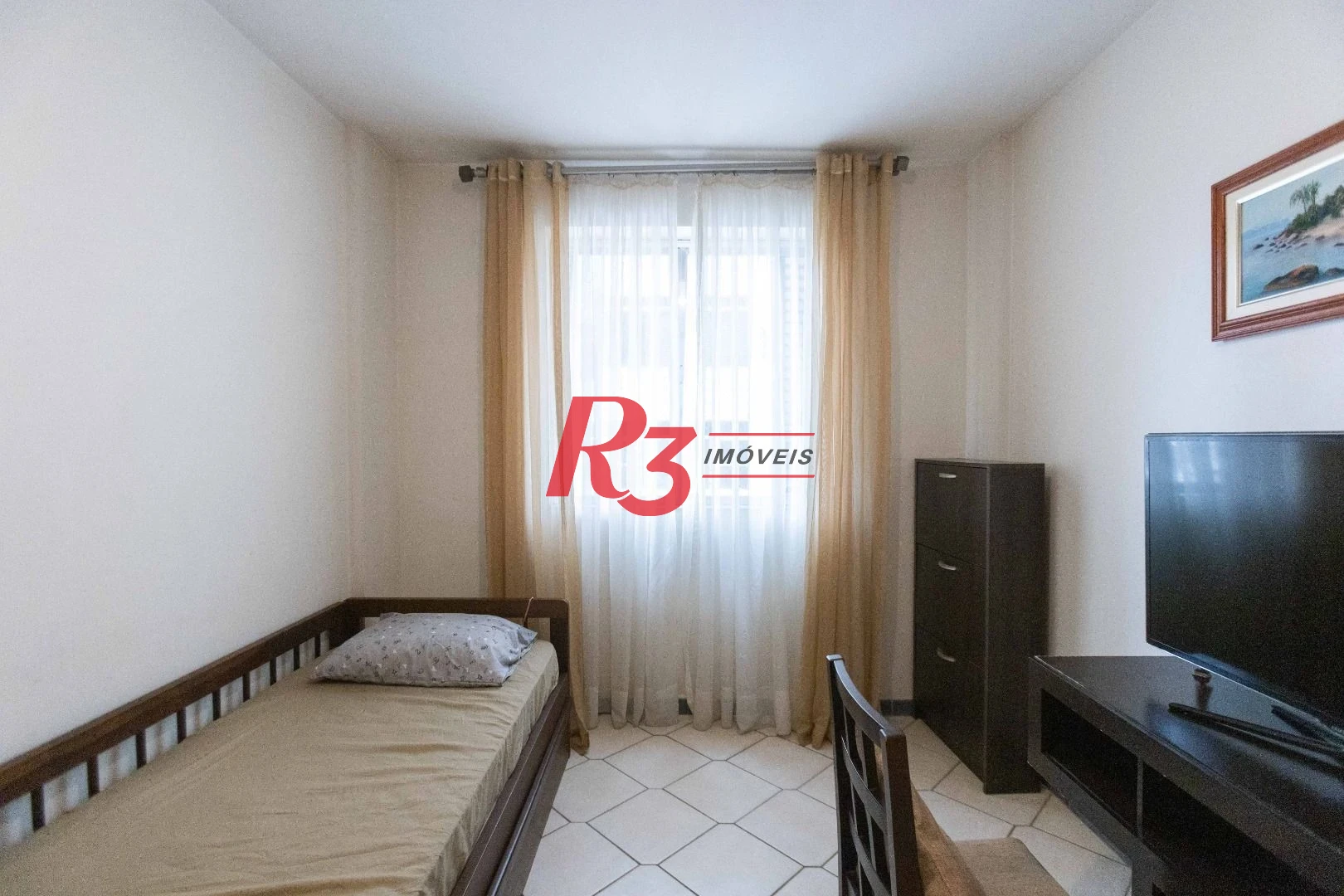 Apartamento para alugar, 100 m² por R$ 4.500,02/mês - José Menino - Santos/SP