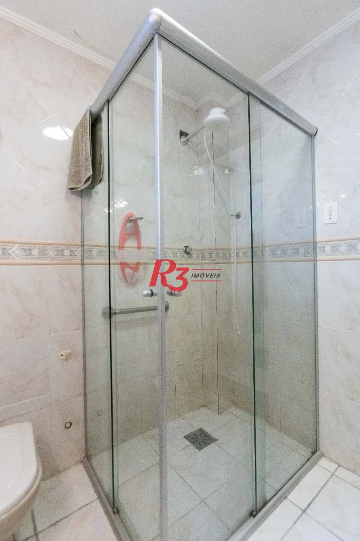 Apartamento para alugar, 100 m² por R$ 4.500,02/mês - José Menino - Santos/SP