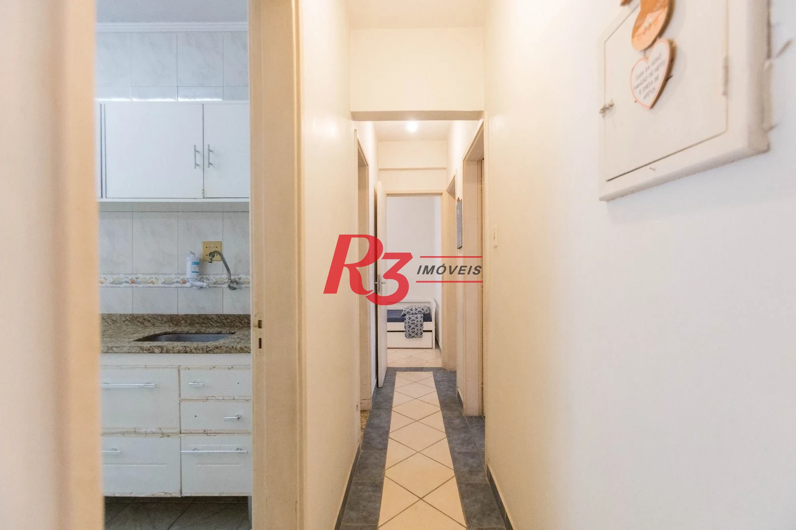 Apartamento para alugar, 100 m² por R$ 4.500,02/mês - José Menino - Santos/SP