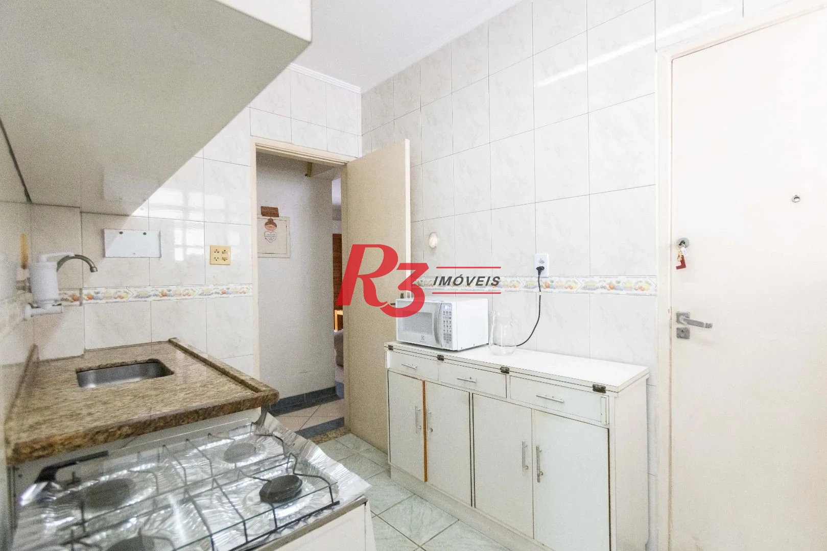 Apartamento para alugar, 100 m² por R$ 4.500,02/mês - José Menino - Santos/SP