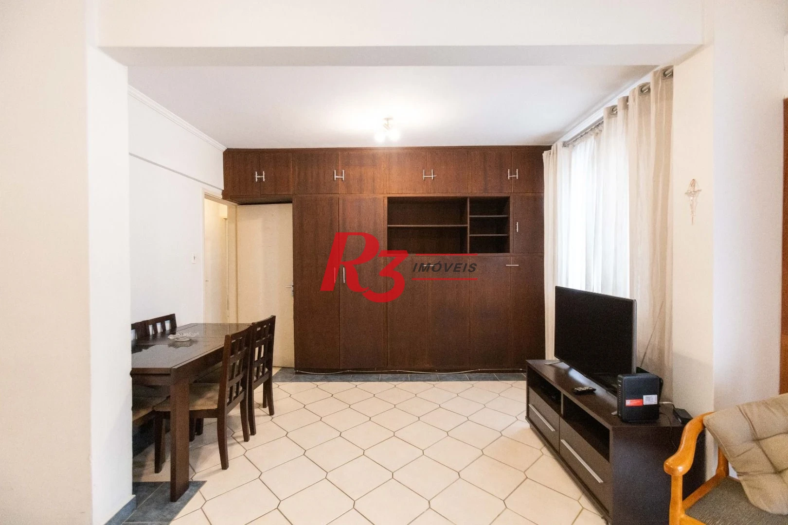 Apartamento para alugar, 100 m² por R$ 4.500,02/mês - José Menino - Santos/SP
