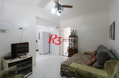Apartamento à venda, 45 m² por R$ 390.000,00 - José Menino - Santos/SP