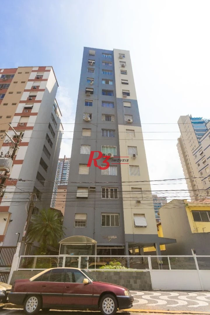 Apartamento à venda, 45 m² por R$ 390.000,00 - José Menino - Santos/SP