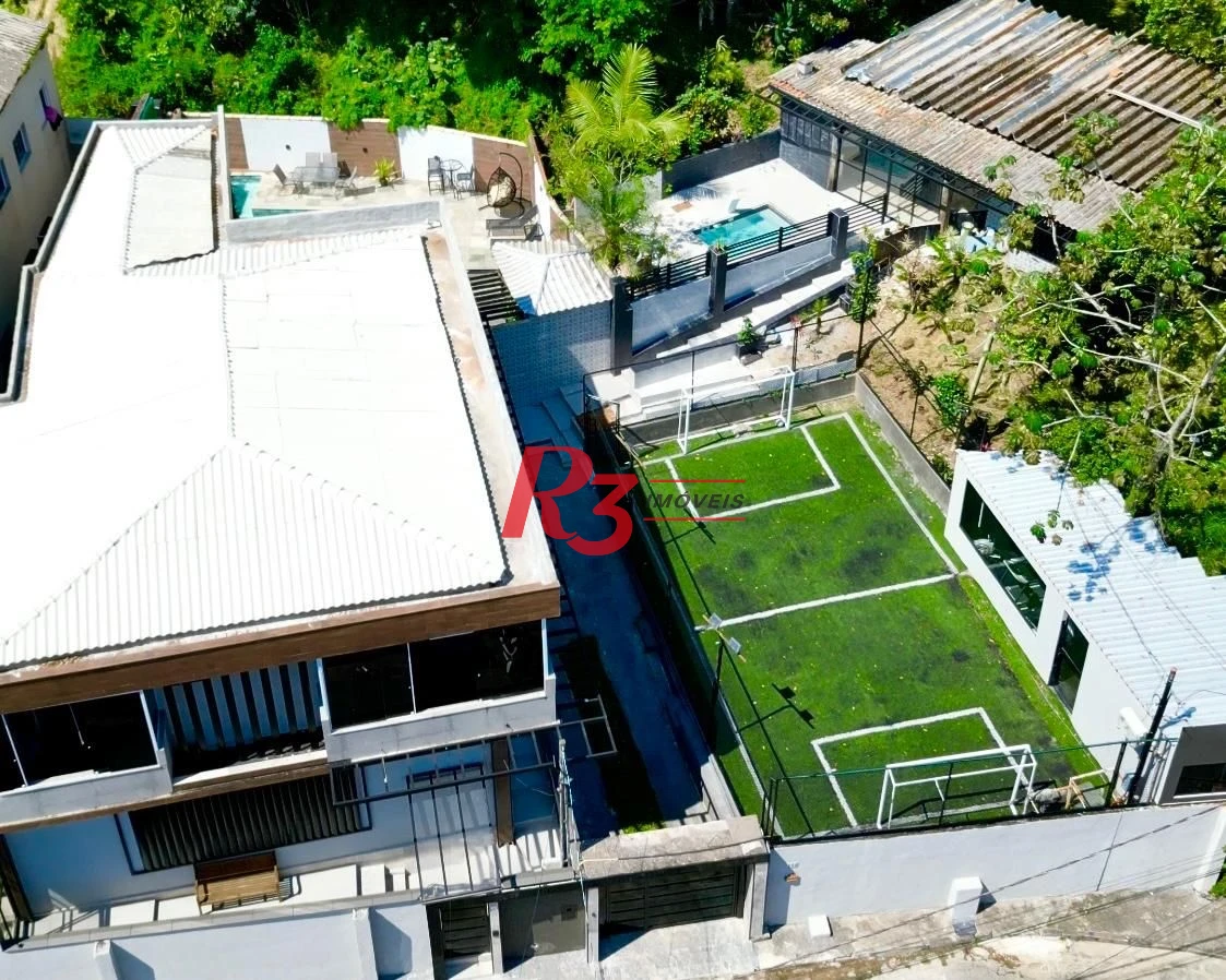 Sobrado, 400 m² - venda por R$ 1.988.000,00 ou aluguel por R$ 18.000,00/mês - Morro de Nova Cintra - Santos/SP