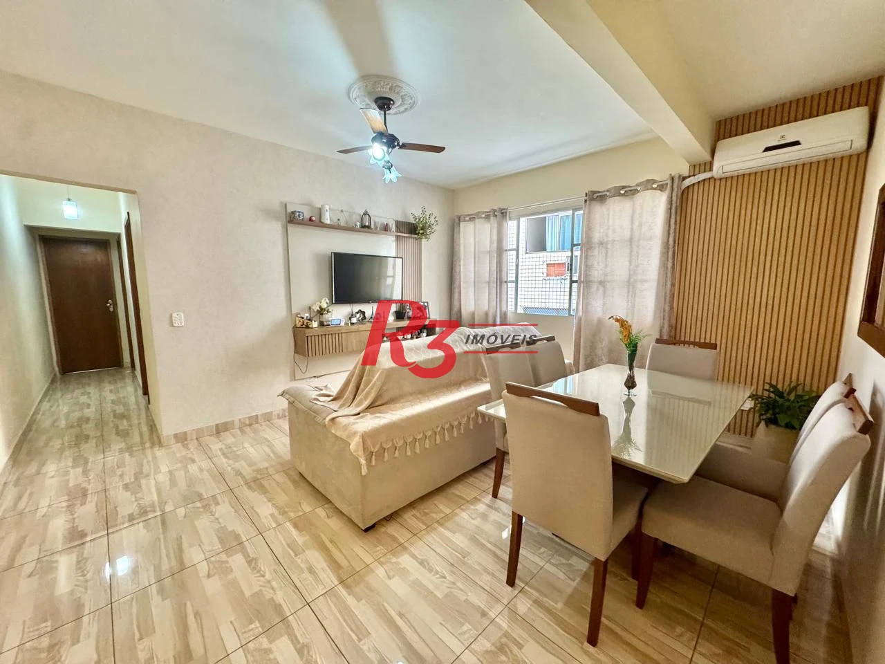Apartamento com 2 dormitórios à venda, 65 m² por R$ 350.000,00 - Itararé - São Vicente/SP