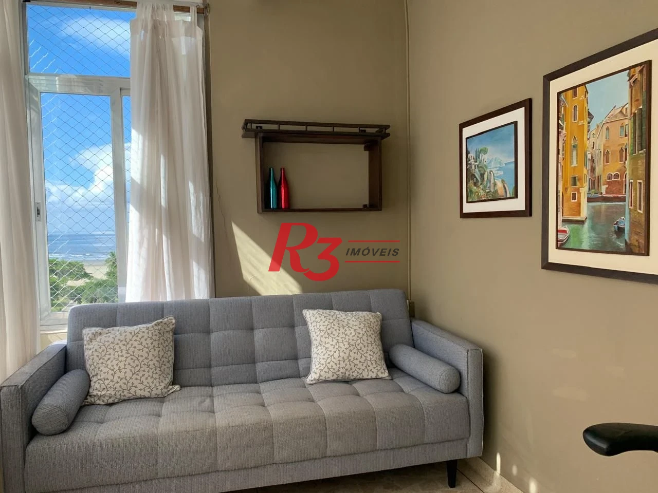 Apartamento com 2 dormitórios para alugar, 163 m² por R$ 6.000,02/ano - José Menino - Santos/SP