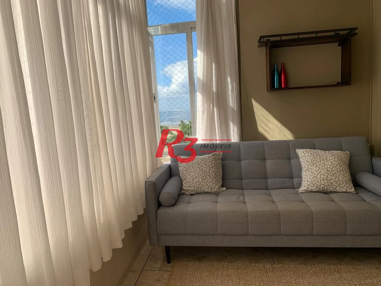 Apartamento com 2 dormitórios para alugar, 163 m² por R$ 6.000,02/ano - José Menino - Santos/SP