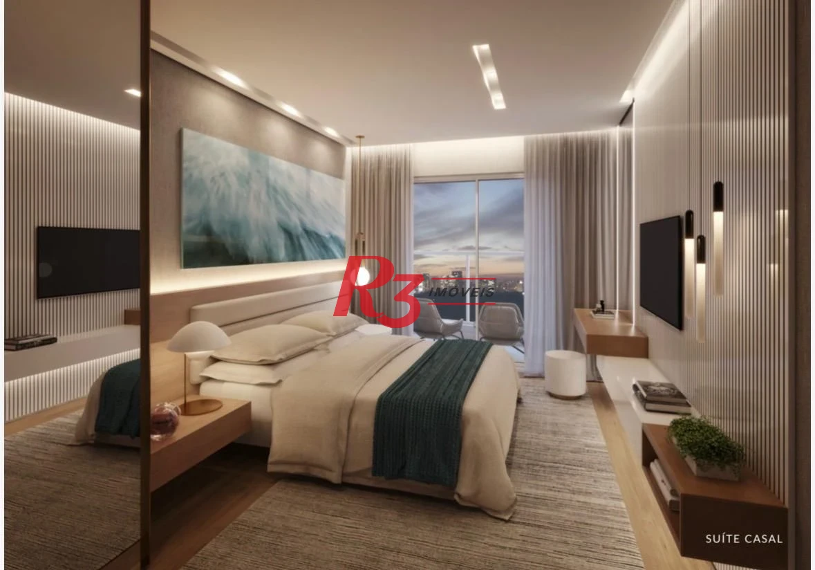 Apartamento à venda, 113 m² por R$ 2.250.000,00 - Ponta da Praia - Santos/SP