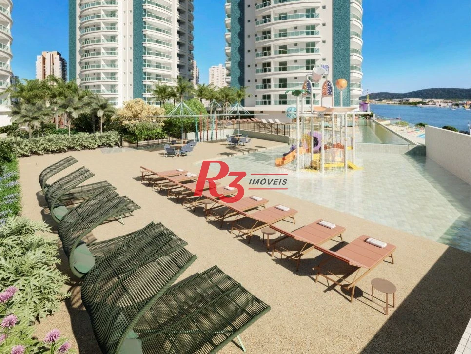 Apartamento à venda, 113 m² por R$ 2.250.000,00 - Ponta da Praia - Santos/SP