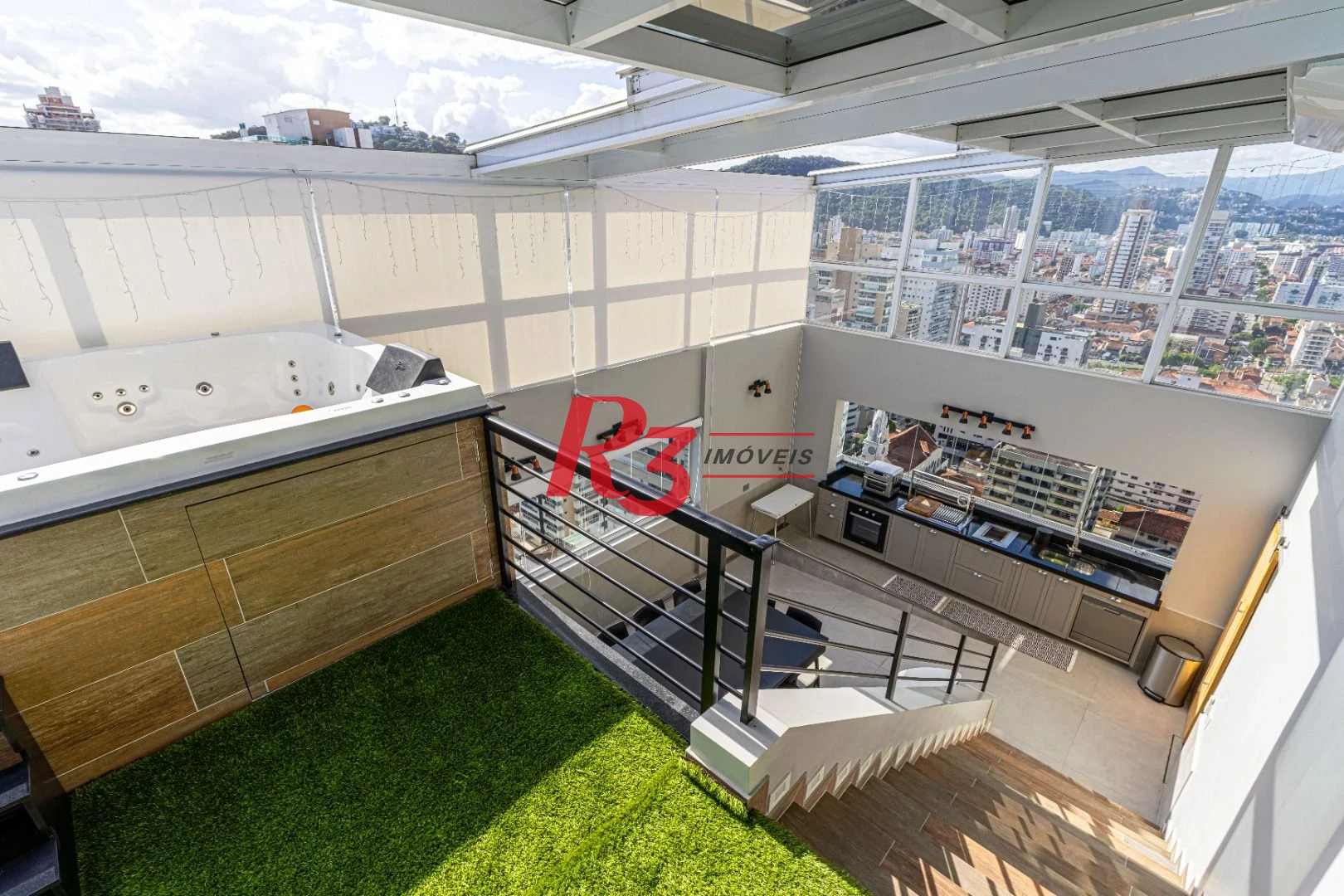 Apartamento Duplex à venda, 157 m² por R$ 1.850.000,00 - Pompéia - Santos/SP