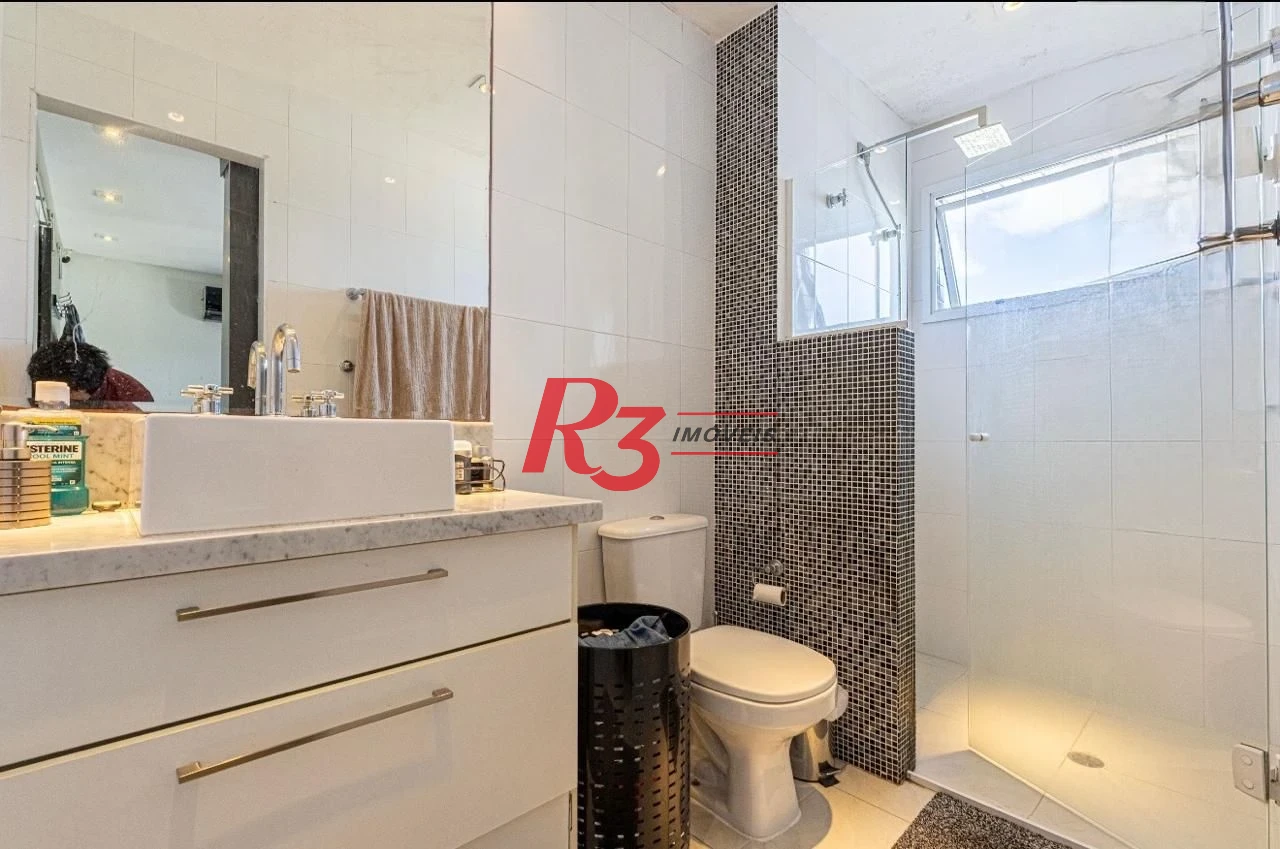 Apartamento Duplex à venda, 157 m² por R$ 1.850.000,00 - Pompéia - Santos/SP