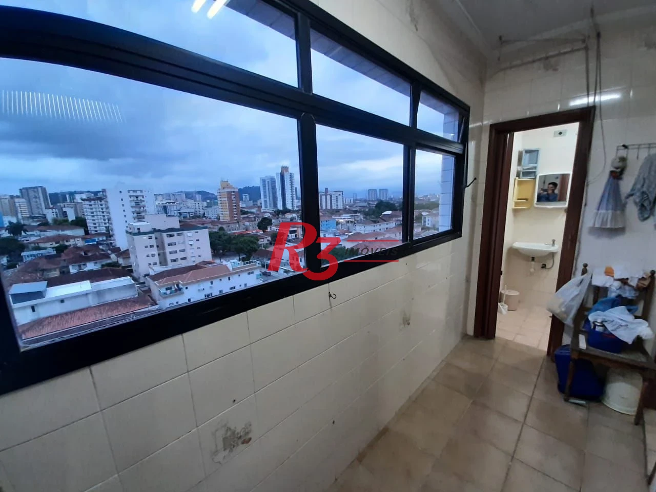 Apartamento com 3 dormitórios à venda, 123 m² por R$ 690.000,00 - Boqueirão - Santos/SP
