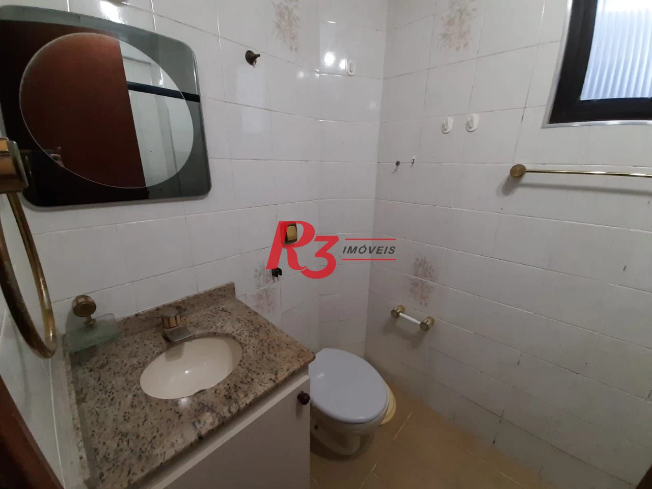 Apartamento com 3 dormitórios à venda, 123 m² por R$ 690.000,00 - Boqueirão - Santos/SP