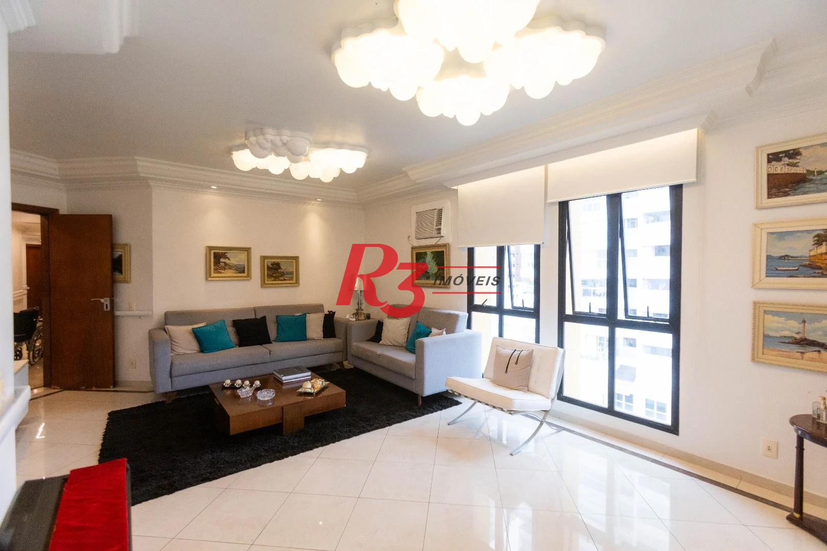 Apartamento à venda, 196 m² por R$ 1.800.000,00 - Boqueirão - Santos/SP