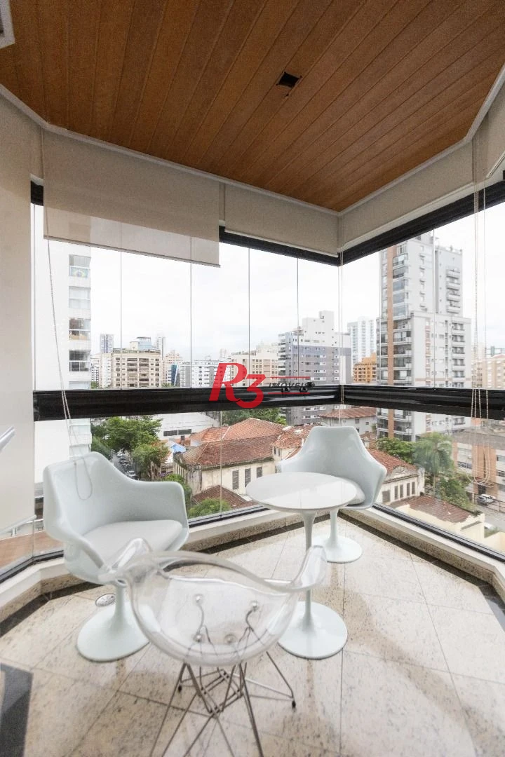 Apartamento à venda, 196 m² por R$ 1.800.000,00 - Boqueirão - Santos/SP