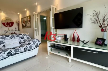Apartamento com 3 dormitórios à venda, 104 m² por R$ 1.500.000,00 - Embaré - Santos/SP