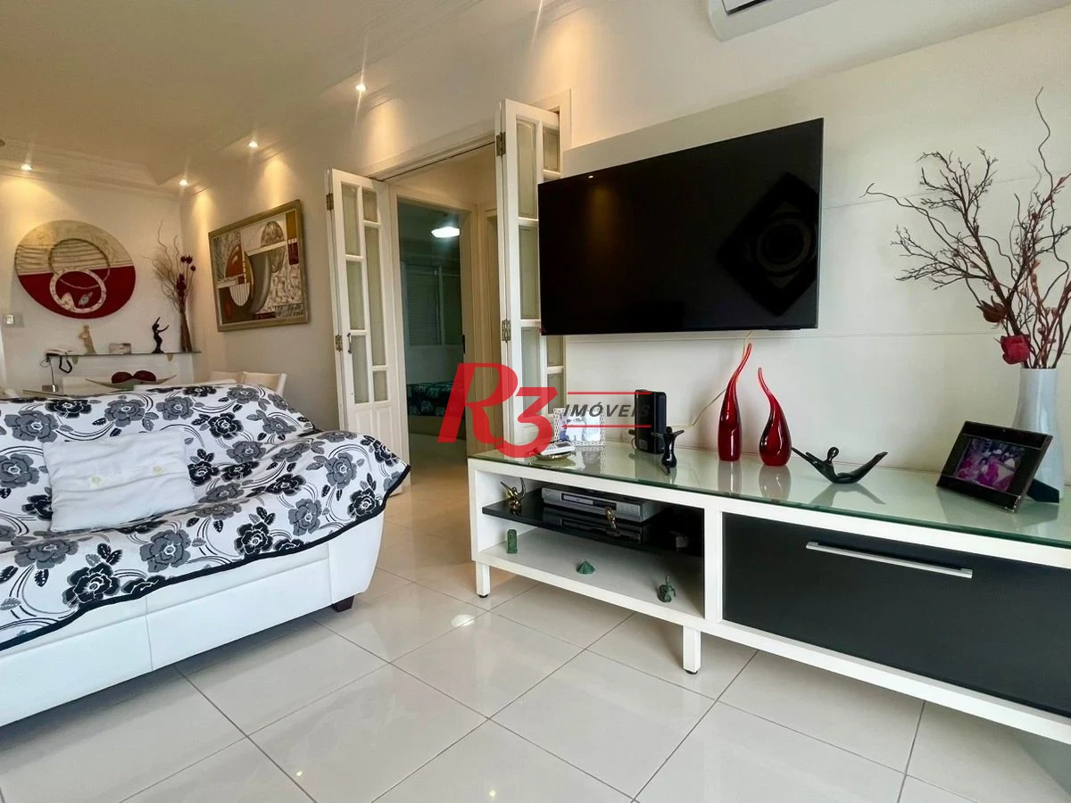 Apartamento com 3 dormitórios à venda, 104 m² por R$ 1.500.000,00 - Embaré - Santos/SP