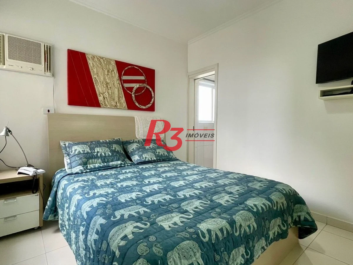 Apartamento com 3 dormitórios à venda, 104 m² por R$ 1.500.000,00 - Embaré - Santos/SP