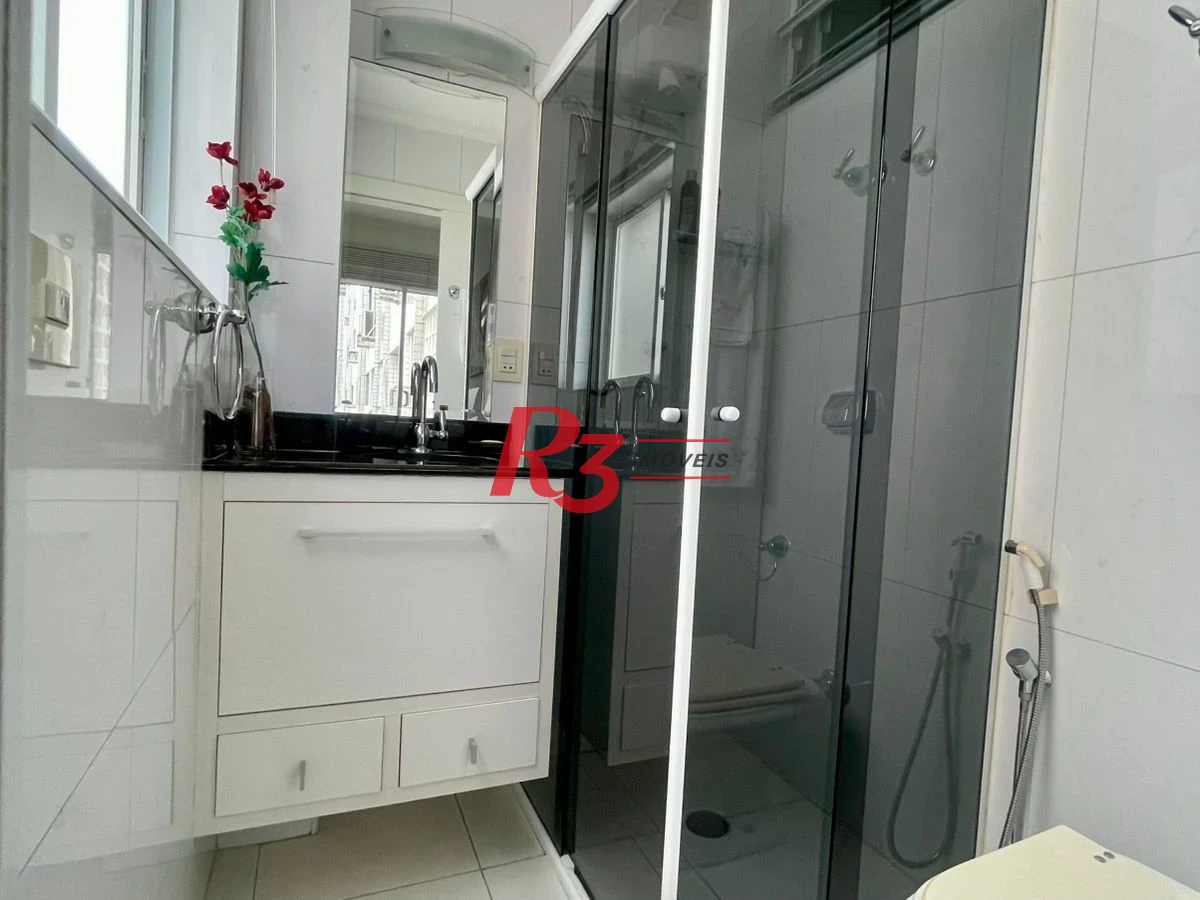 Apartamento com 3 dormitórios à venda, 104 m² por R$ 1.500.000,00 - Embaré - Santos/SP