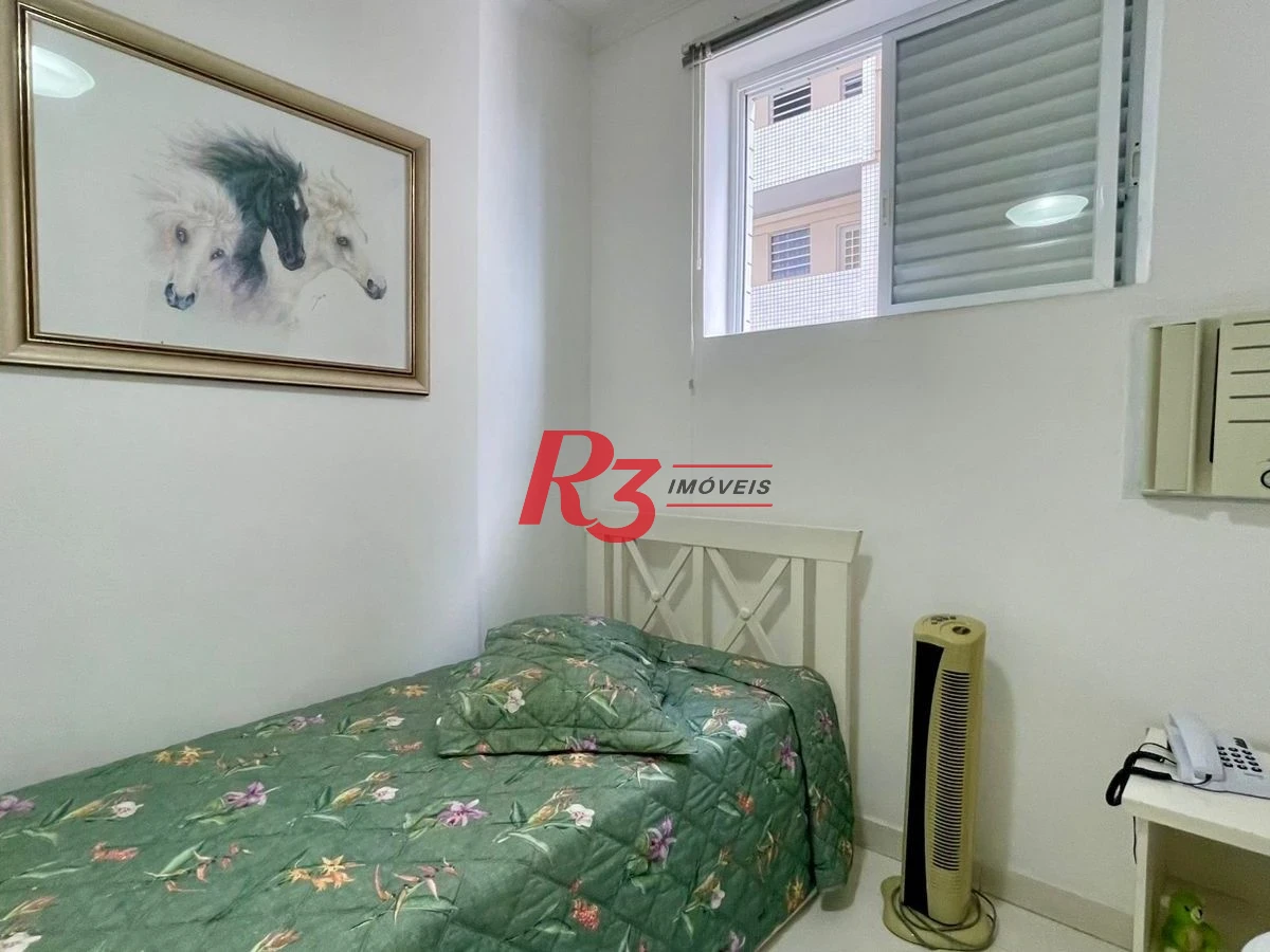 Apartamento com 3 dormitórios à venda, 104 m² por R$ 1.500.000,00 - Embaré - Santos/SP