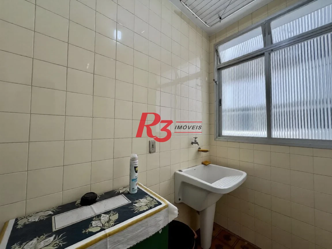 Apartamento com 1 dormitório à venda, 65 m² por R$ 600.000,00 - Boqueirão - Santos/SP