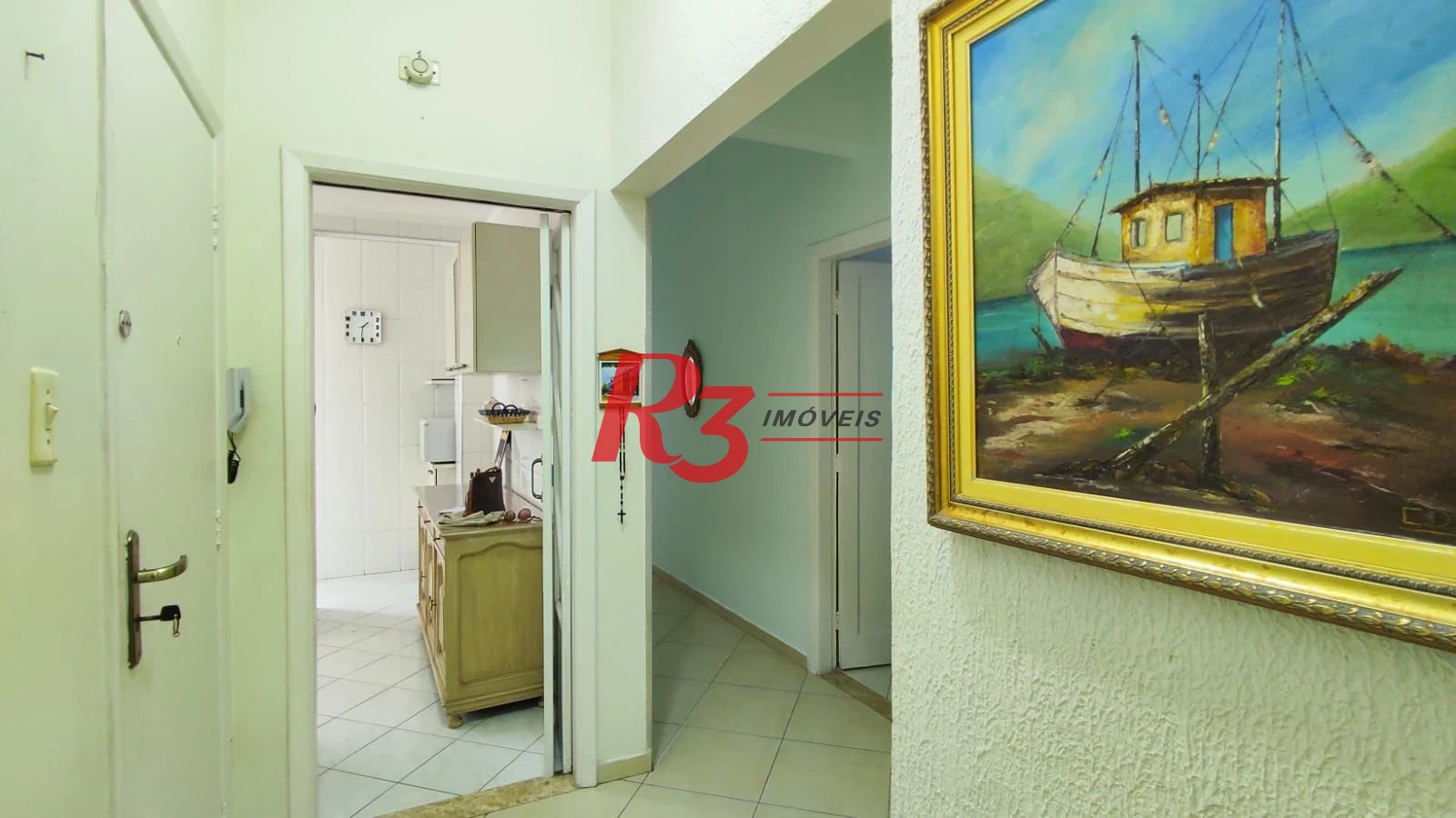 Apartamento com 2 dormitórios para alugar, 110 m² por R$ 5.500,00/mês - José Menino - Santos/SP