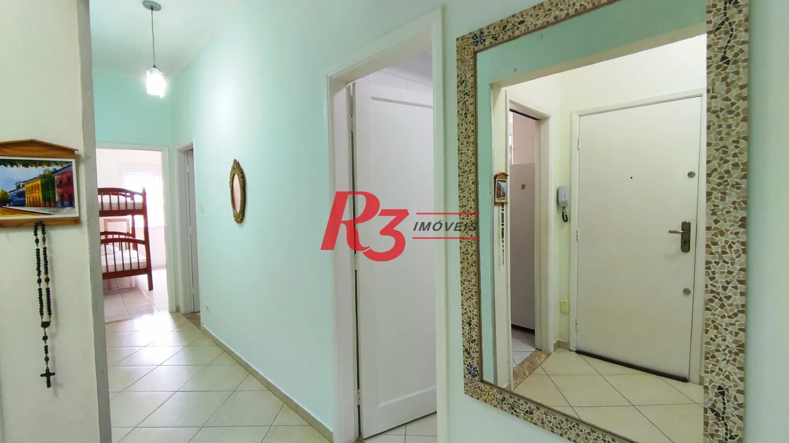 Apartamento com 2 dormitórios para alugar, 110 m² por R$ 5.500,00/mês - José Menino - Santos/SP