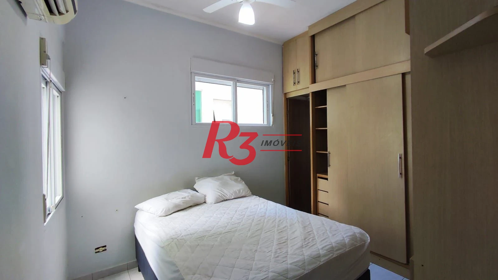 Apartamento com 2 dormitórios para alugar, 110 m² por R$ 5.500,00/mês - José Menino - Santos/SP