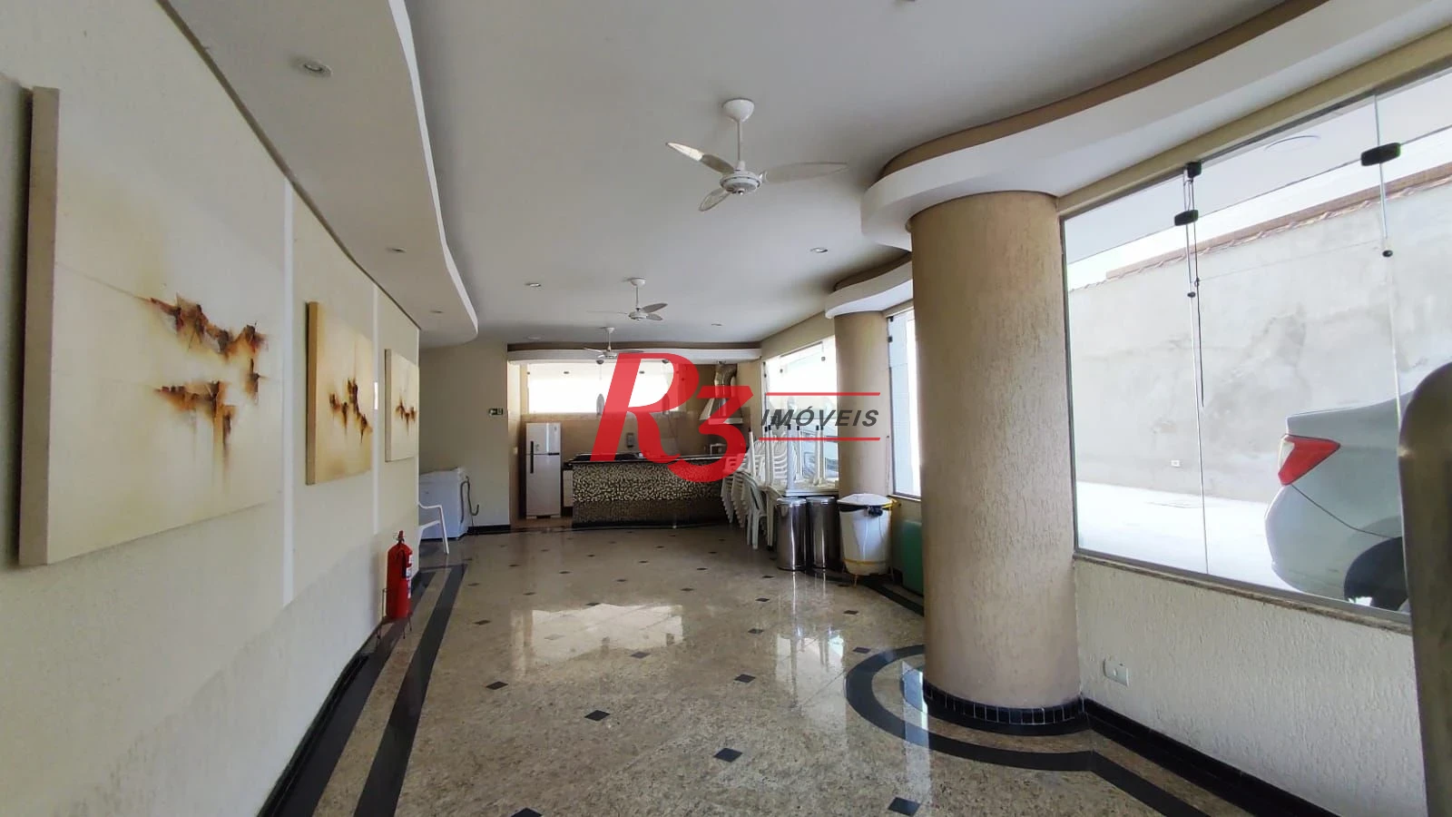 Apartamento com 2 dormitórios para alugar, 110 m² por R$ 5.500,00/mês - José Menino - Santos/SP